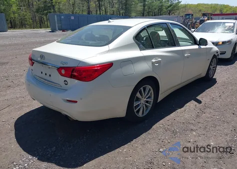 2017 Infiniti Q50 2.0T Premium from USA, damaged, VIN JN1CV7AR0HM680977